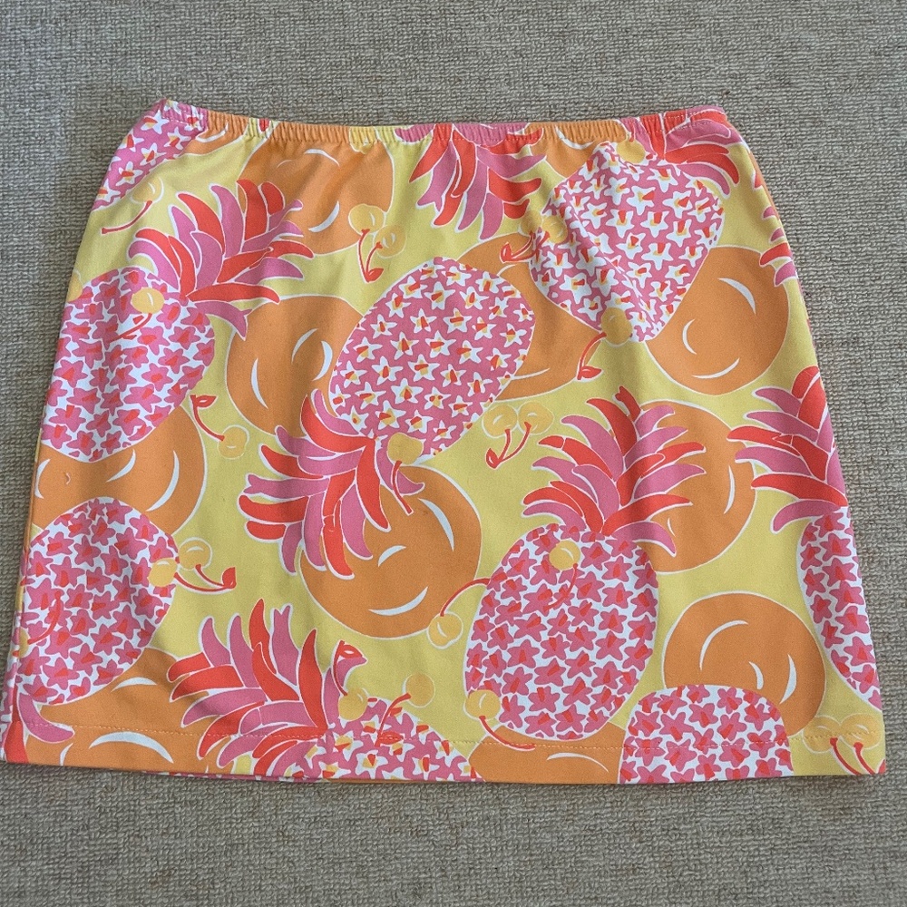 Lilly Pulitzer Stretch Skirt - Sunrise Pina Colada